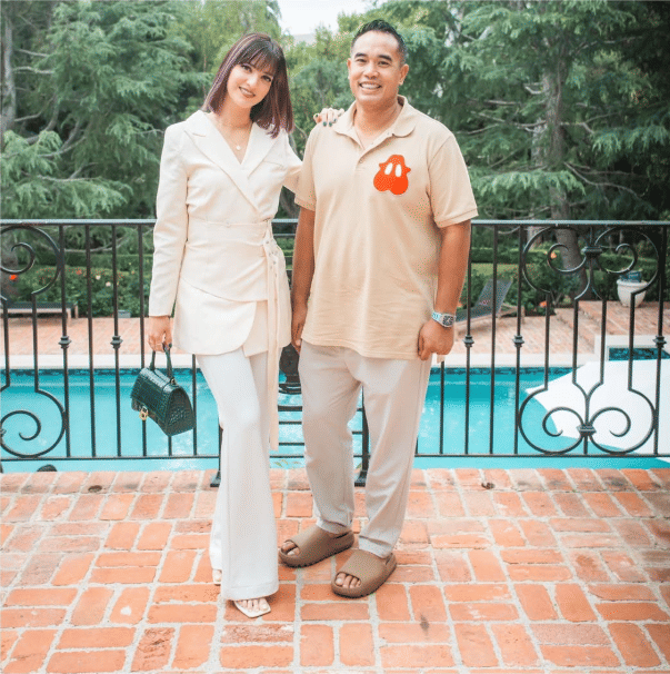 Mix and Match Flared Pants ala Nia Ramadhani