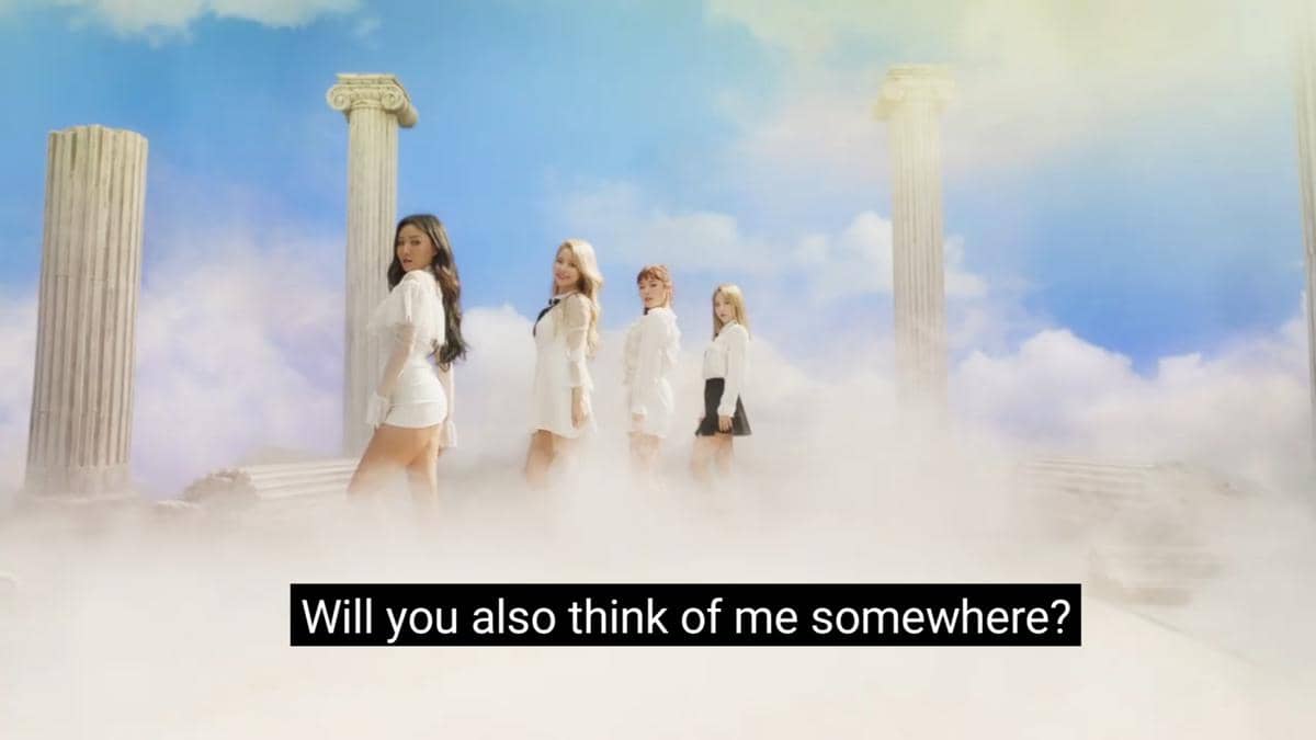 cuplikan MV "Sky! Sky!"