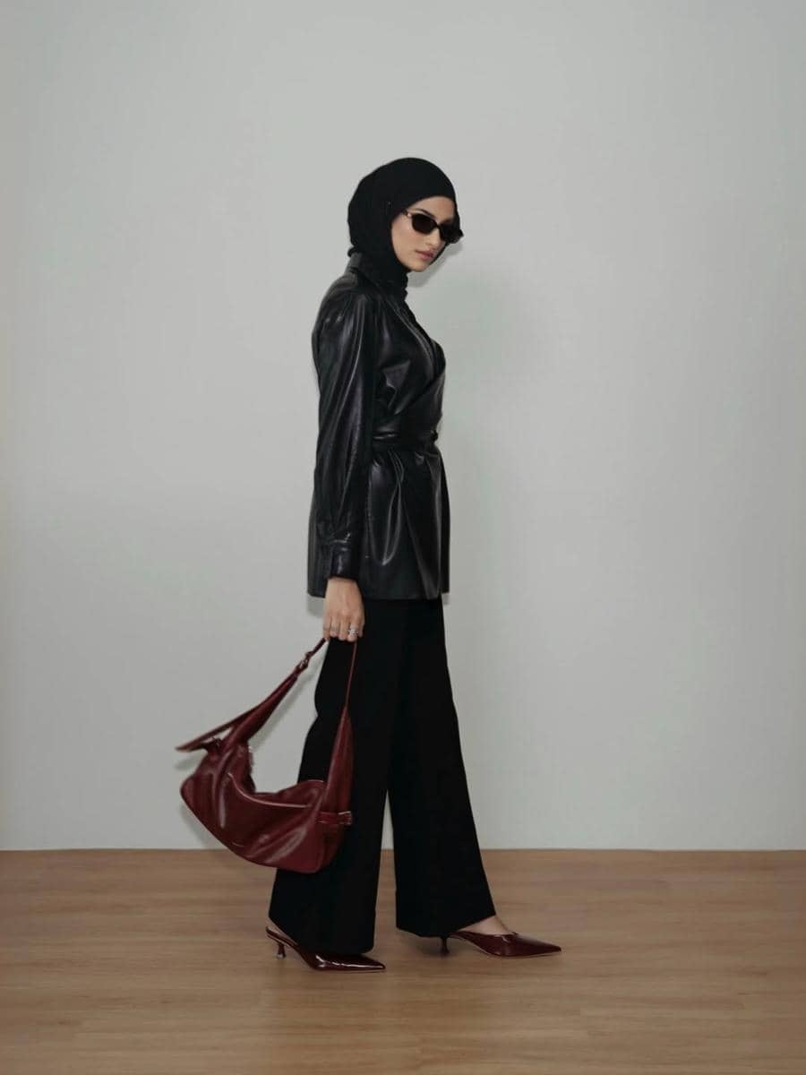 Inspirasi OOTD Hijab Chic ala Munira Agile