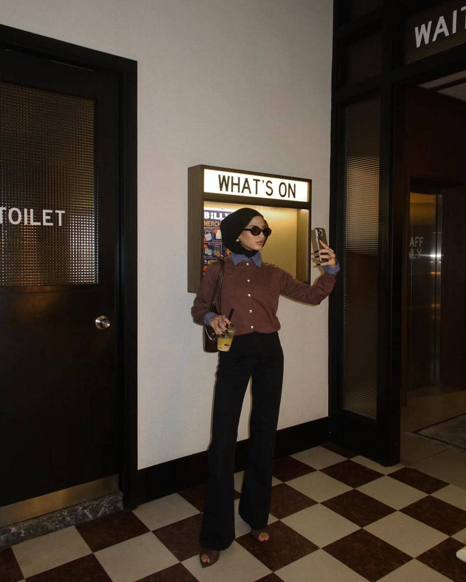 Inspirasi OOTD ala Munira Agile 