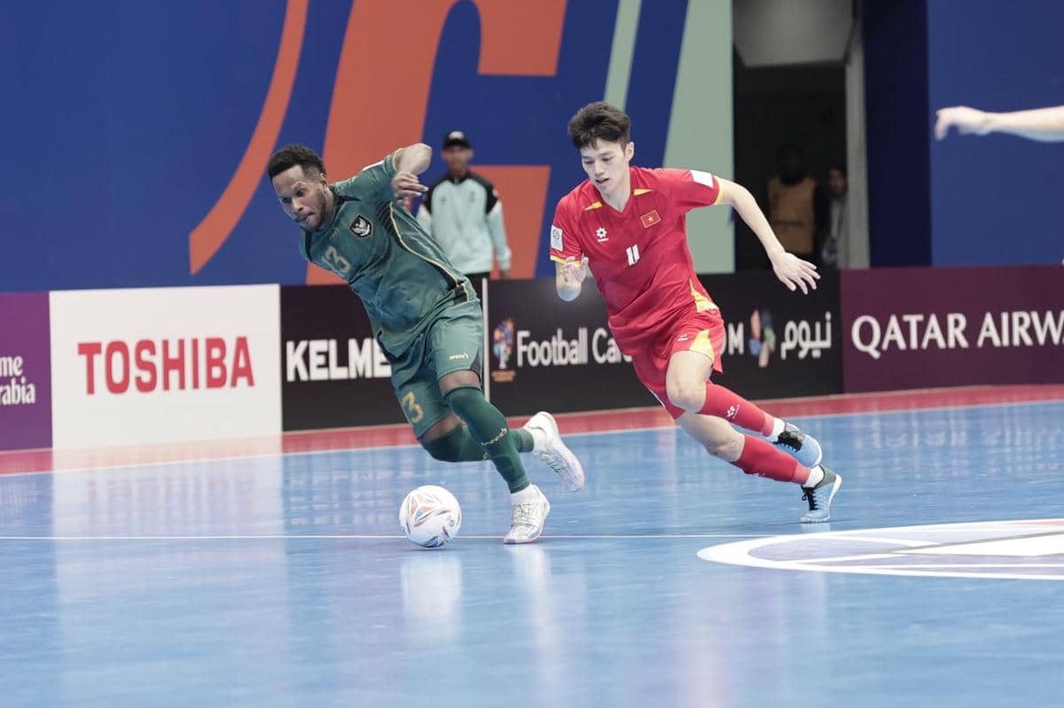Timnas Futsal Indonesia lawan Vietnam di perempat final Piala Asia 2026. 