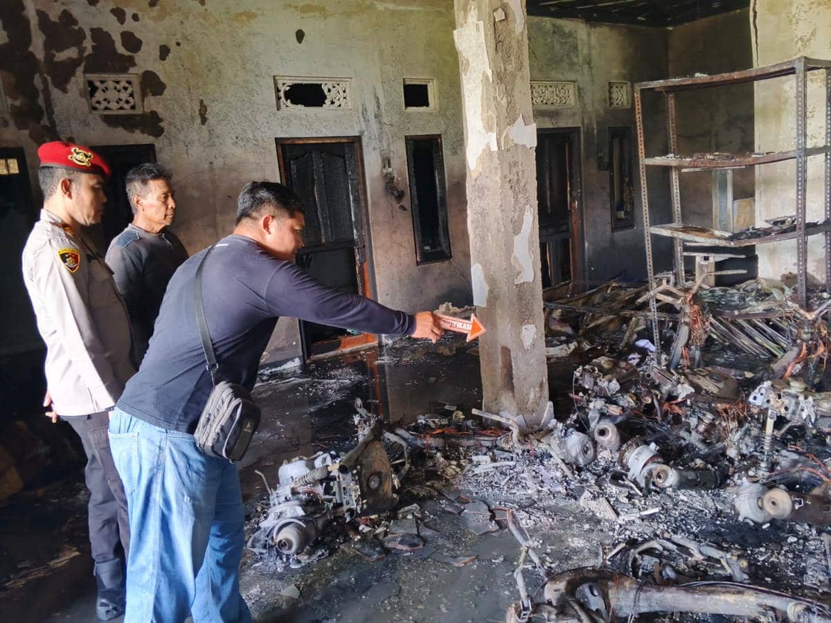 Kebakaran di Tabanan Hanguskan Bangunan, Kerugian Capai Rp2 Miliar