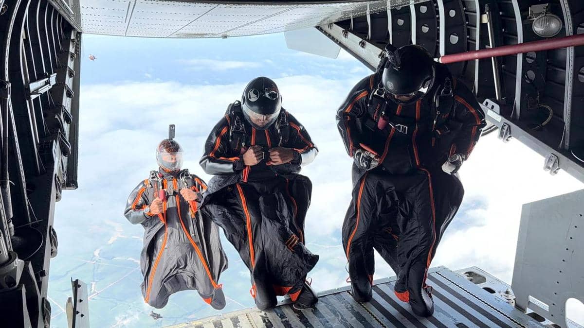 Potret Brigade Parako 1 Pasgat TNI Uji Tempur di Lampung