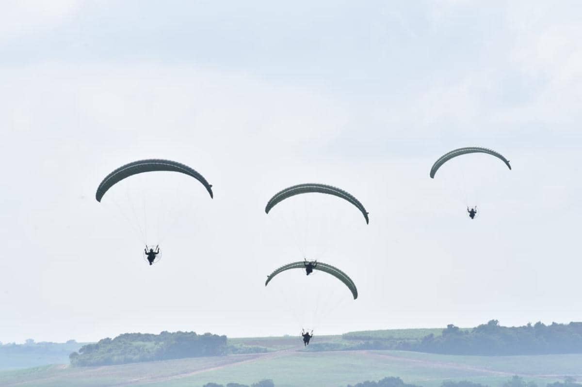 Potret Brigade Parako 1 Pasgat TNI Uji Tempur di Lampung