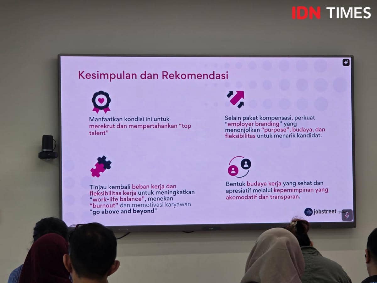 Perilisan Laporan Eksklusif Workplace Happiness Index dari Jobstreet by SEEK di Kantor JobStreet by SEEK
