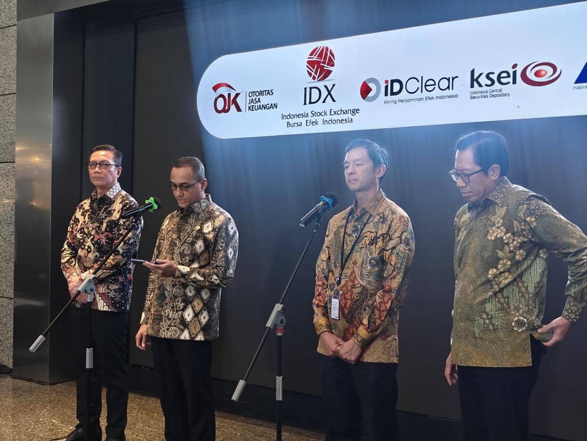 Konferensi pers (Konpers) BEI-OJK