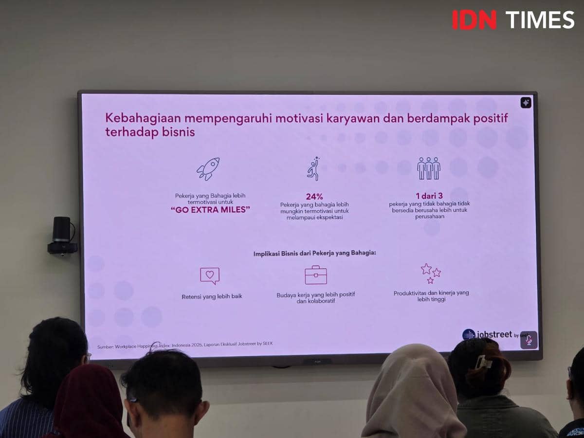 Perilisan Laporan Eksklusif Workplace Happiness Index dari Jobstreet by SEEK di Kantor JobStreet by SEEK