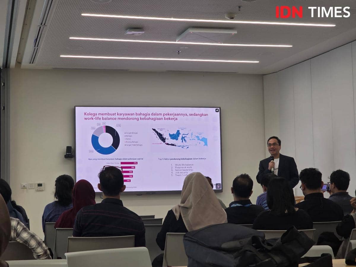 Perilisan Laporan Eksklusif Workplace Happiness Index dari Jobstreet by SEEK di Kantor JobStreet by SEEK