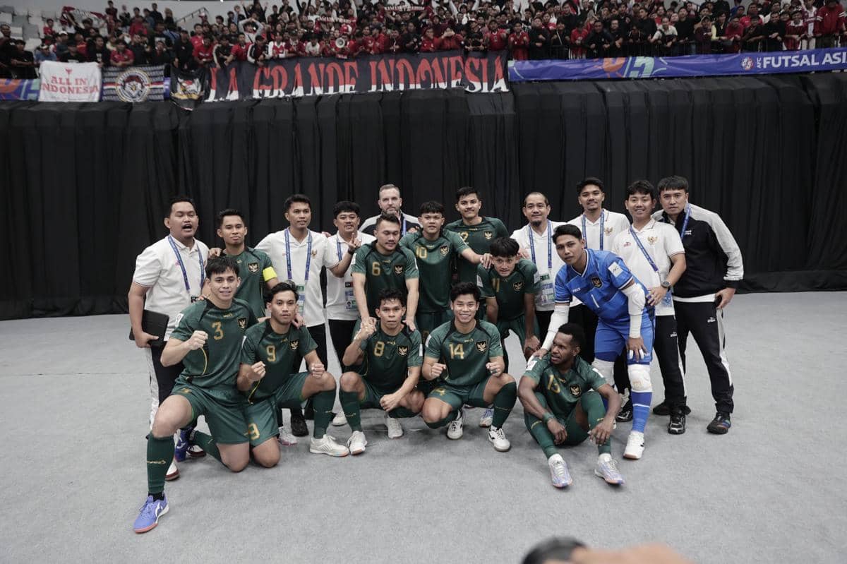 Timnas Futsal Indonesia lawan Vietnam di perempat final Piala Asia 2026. 