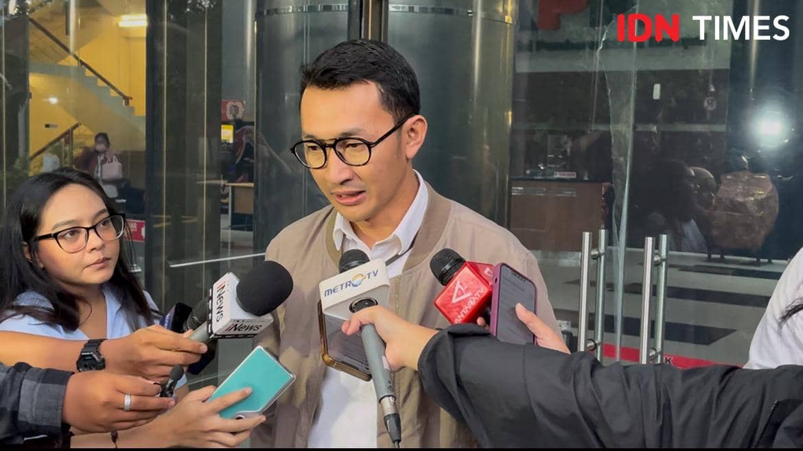 Juru Bicara KPK Budi Prasetyo (IDN Times/Aryodamar)