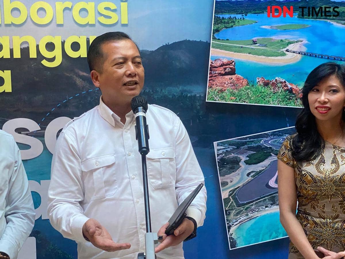 Gubernur NTB Lalu Muhamad Iqbal. 