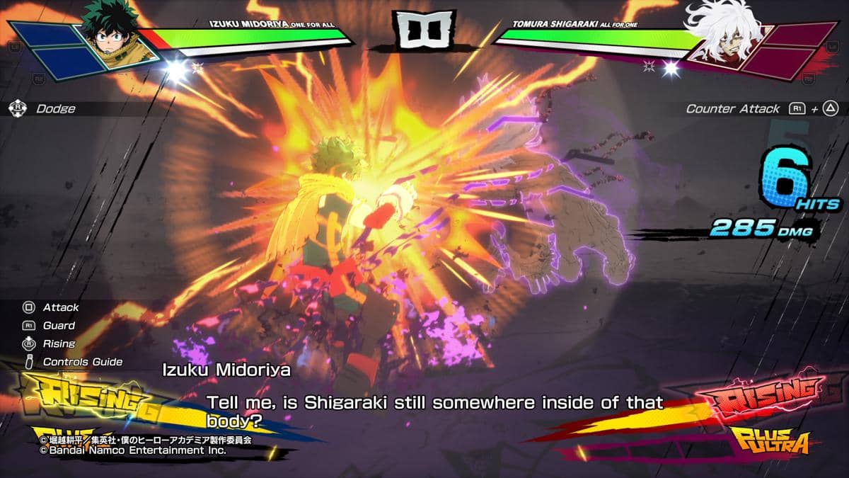 (Dok.  Bandai Namco Entertainment Asia/My Hero Academia: All's Justice)