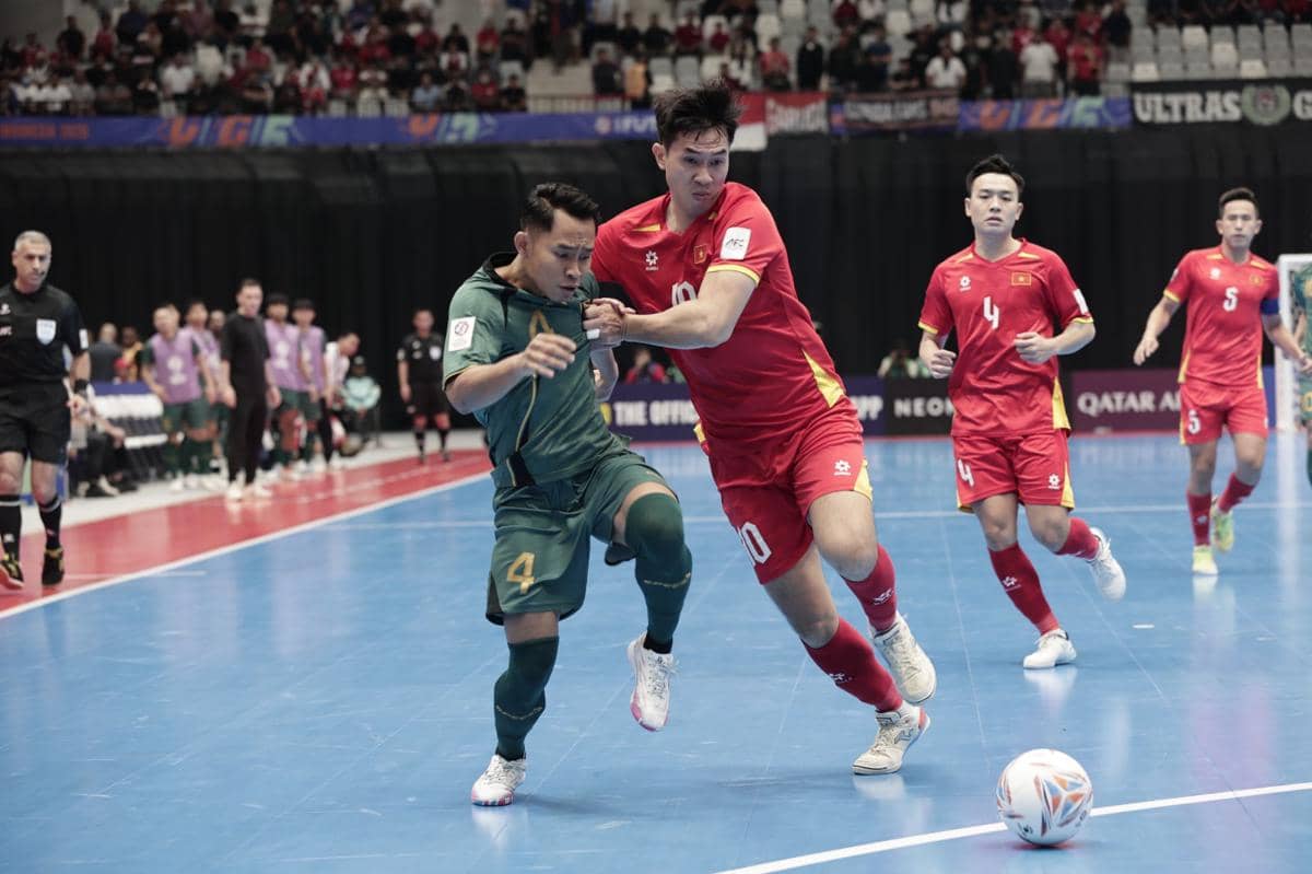 Timnas Futsal Indonesia lawan Vietnam di perempat final Piala Asia 2026. 