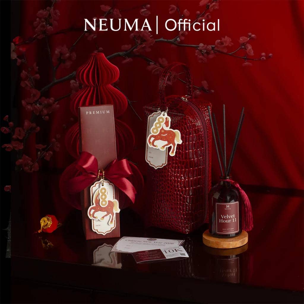 Ilustrasi hampers Imlek (Shopee/NEUMA Scent)