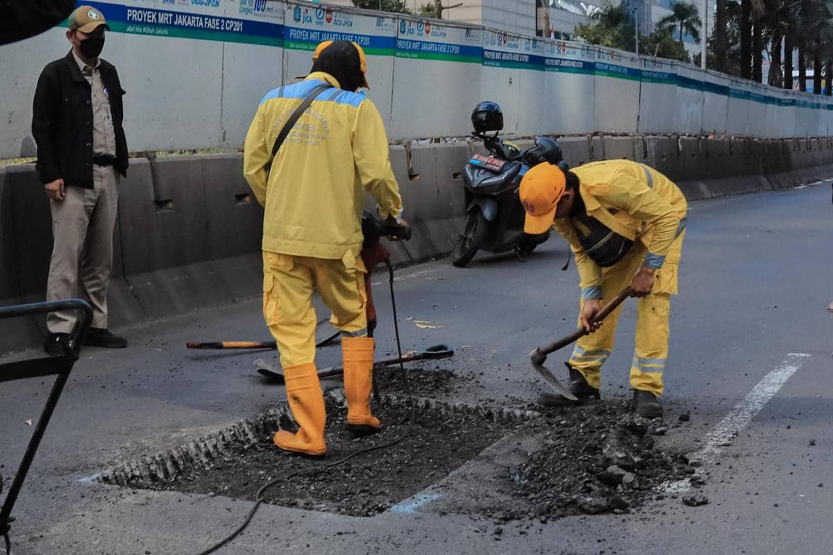 Hujan Deras Guyur Kota Bogor Awal 2026, 32 Titik Jalan Rusak