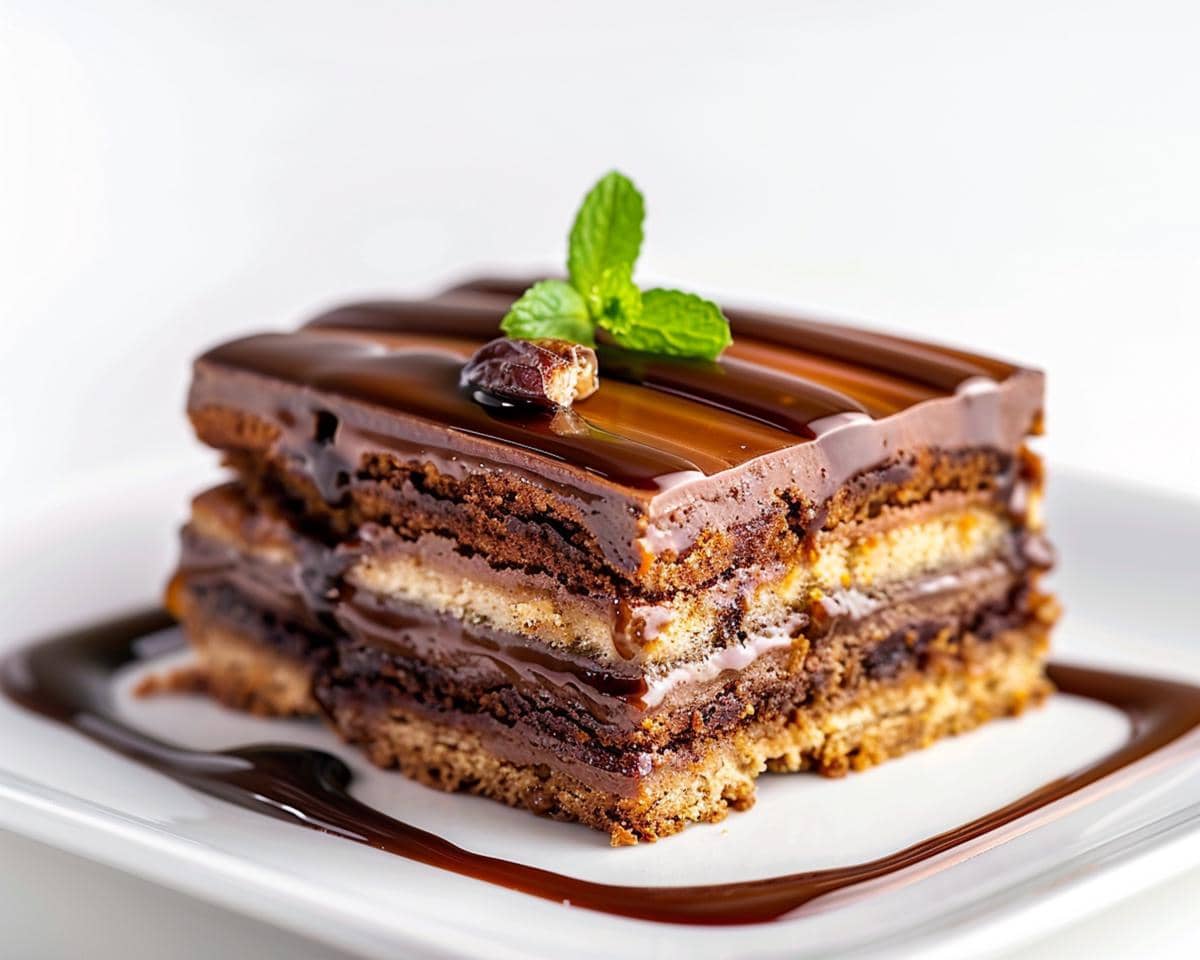 Chocolate biscuit cake