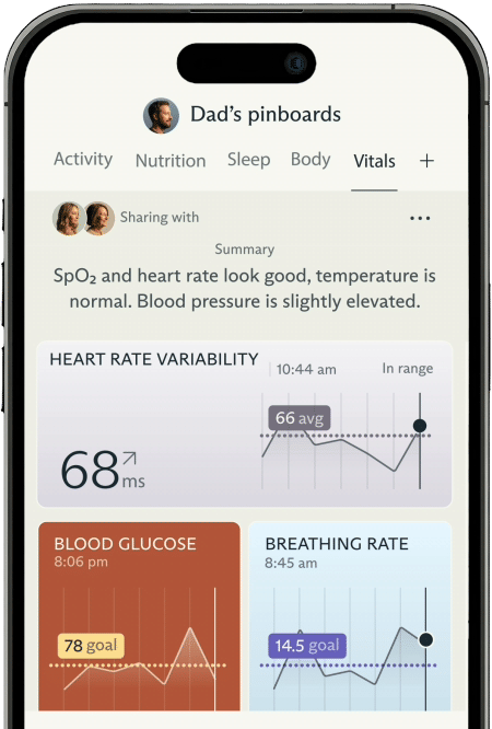 ilustrasi analisis data kesehatan keluarga di aplikasi Luffu