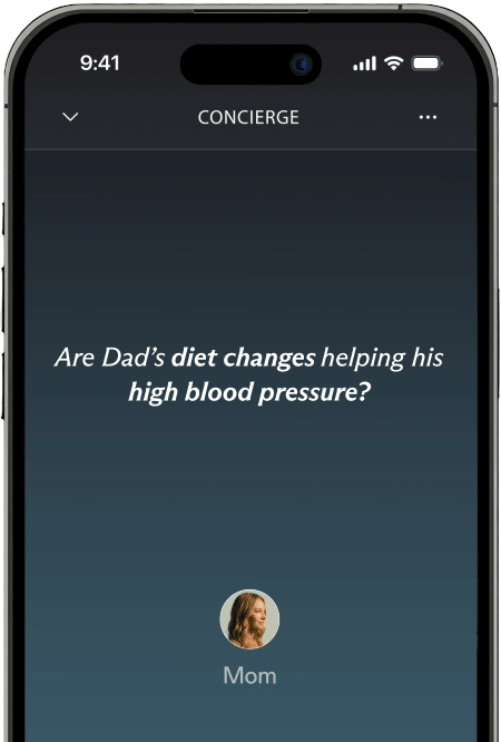ilustrasi memantau kesehatan anggota keluarga di aplikasi Luffu