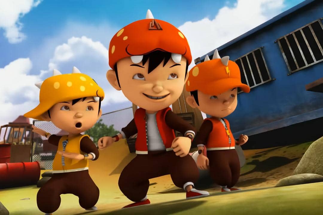 opening theme song "BoBoiBoy, Superhero Kita!"