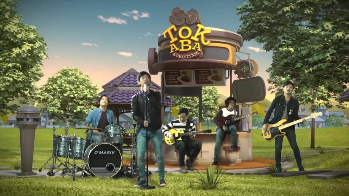video klip D'MASIV untuk theme song BoBoiBoy: The Movie "Di Bawah Langit Yang Sama"