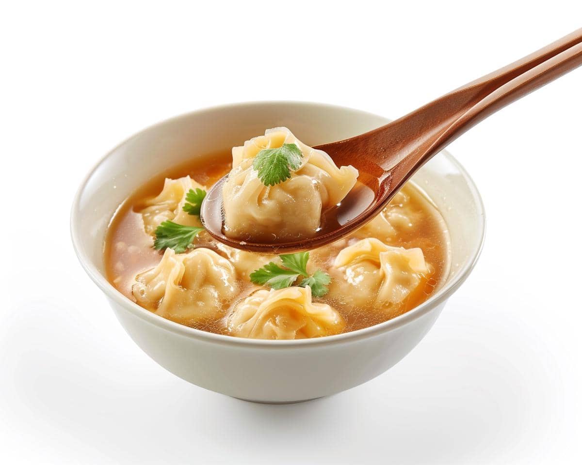 ilustrasi wonton soup