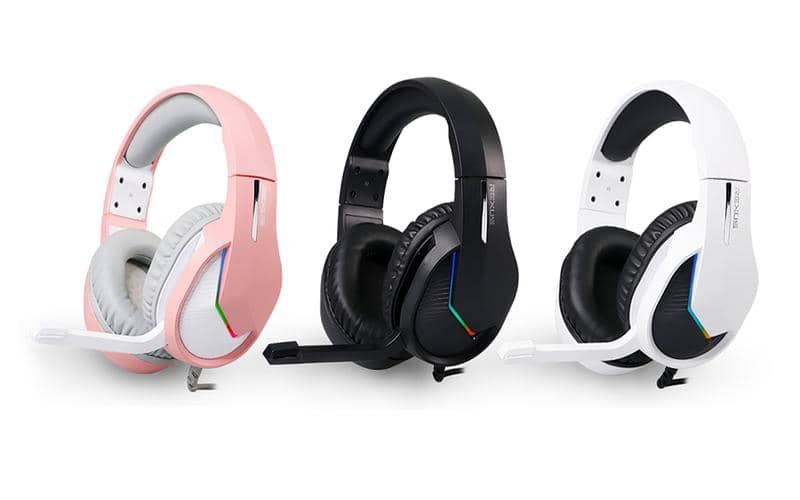 potret headset gaming kabel Rexus Vonix F80