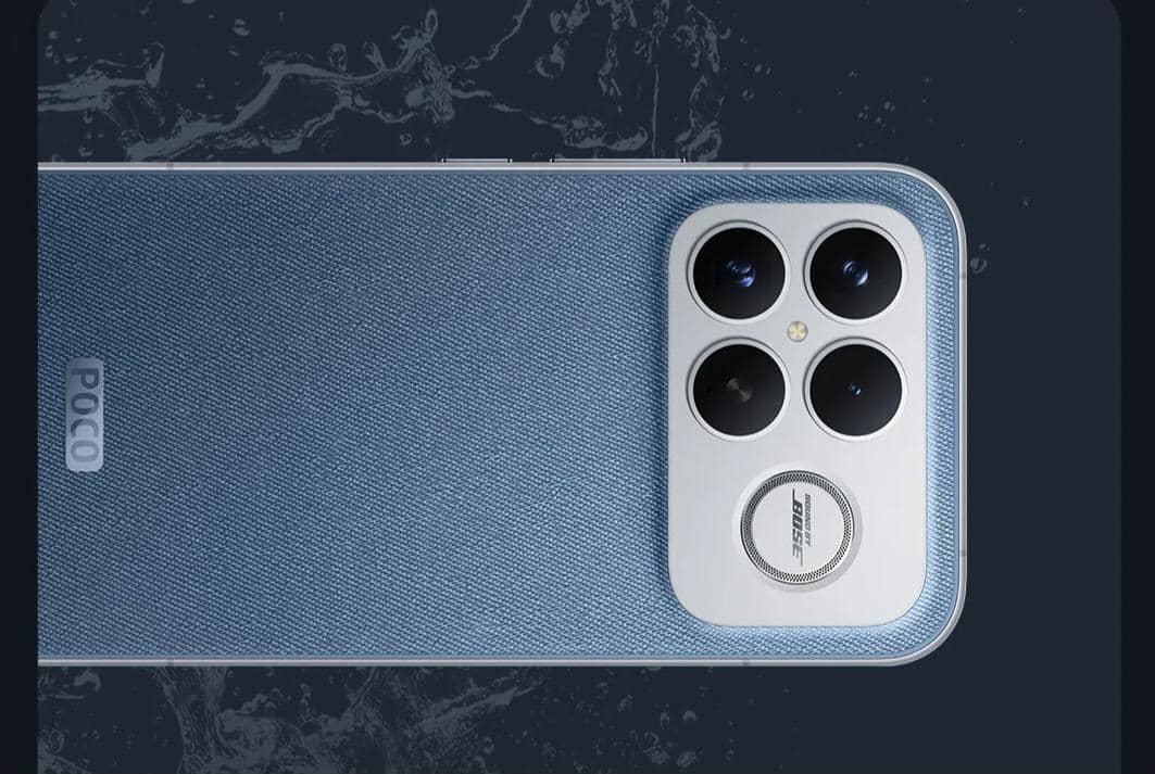 ilustrasi POCO F8 Ultra dengan IP68  