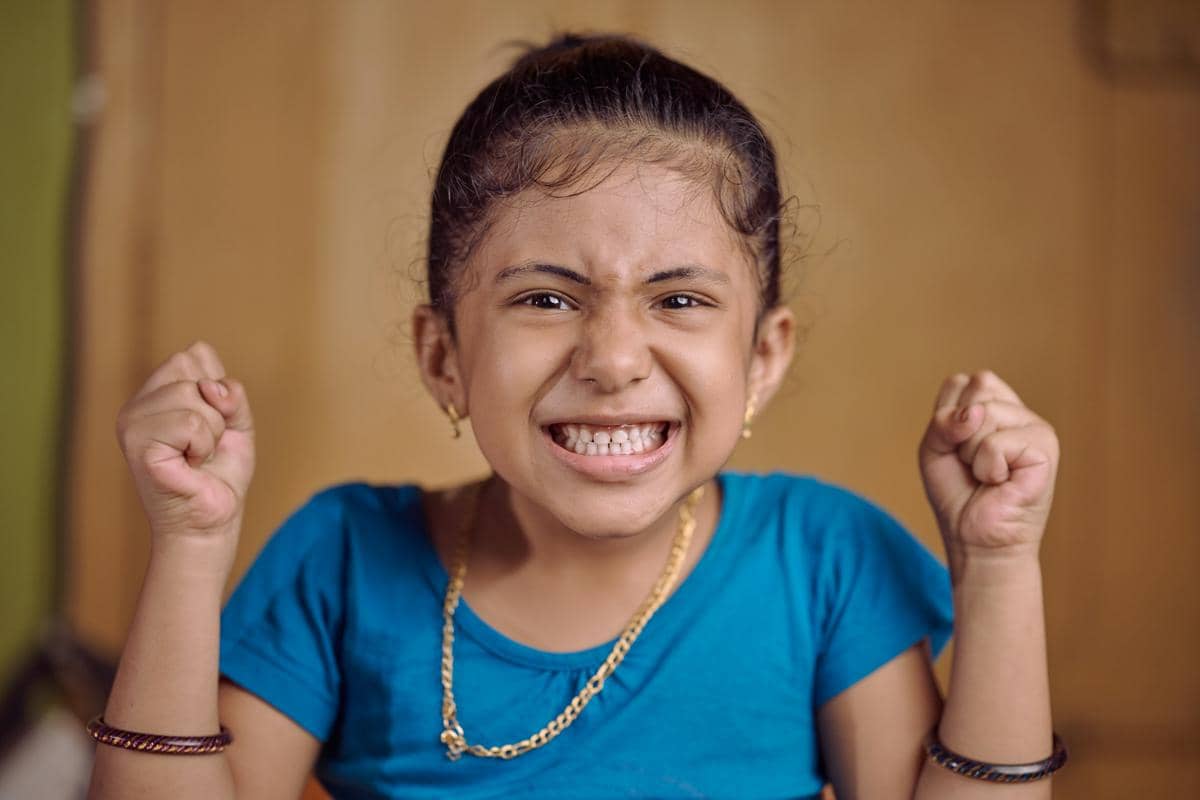 ilustrasi anak marah