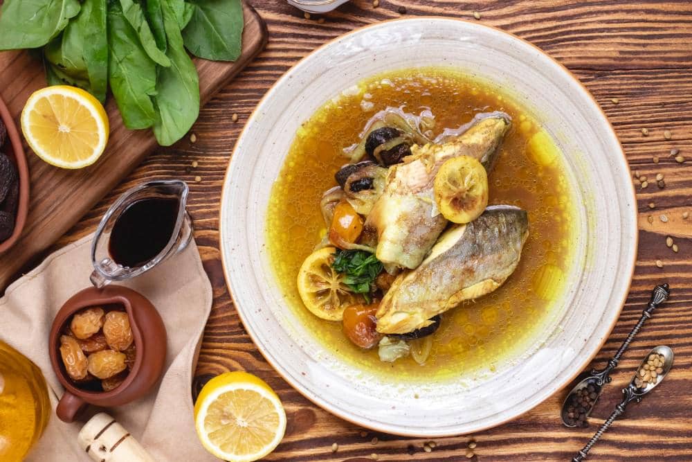 ilustrasi pindang bandeng kecap 