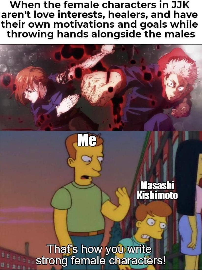 meme anime tentang karakter cewek