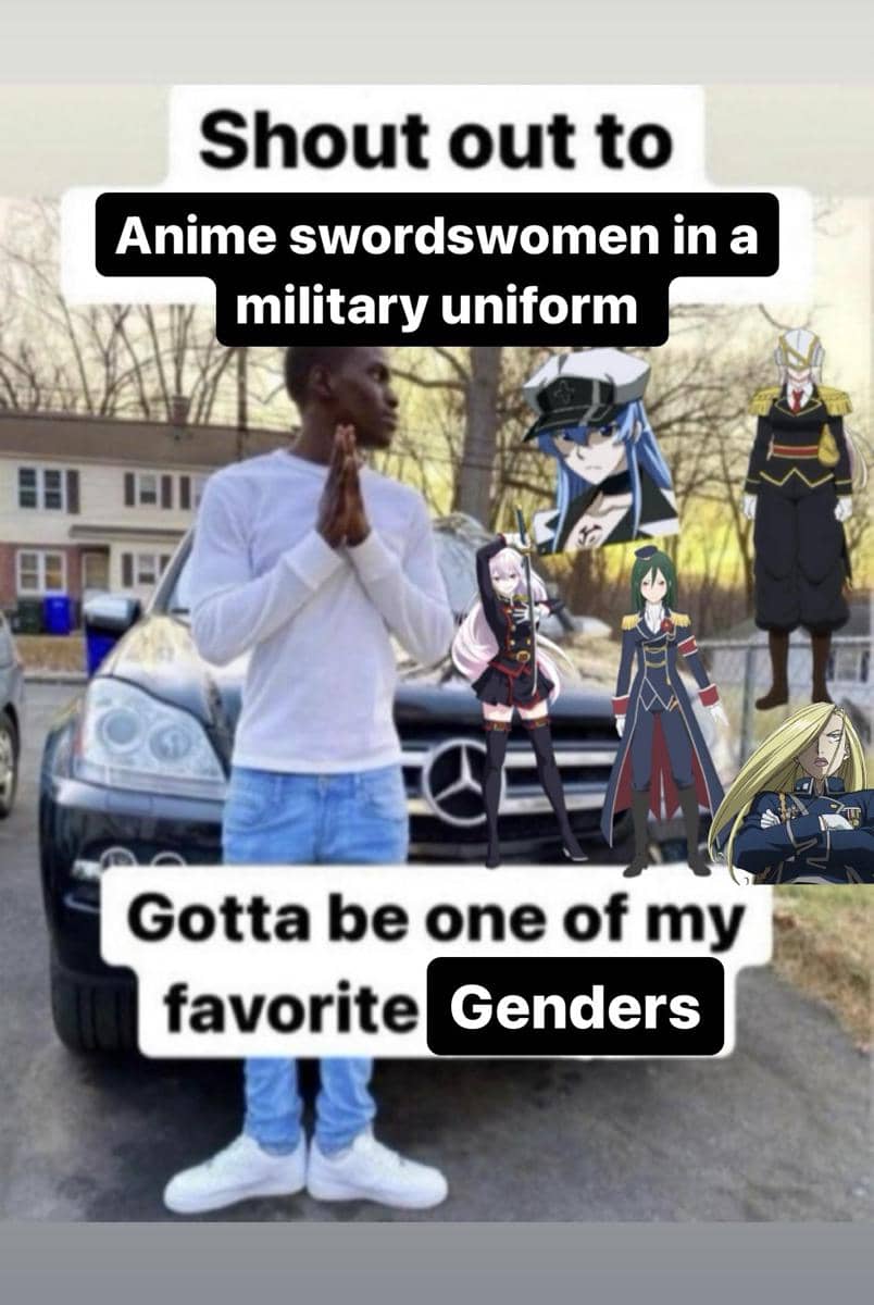 meme anime tentang karakter cewek