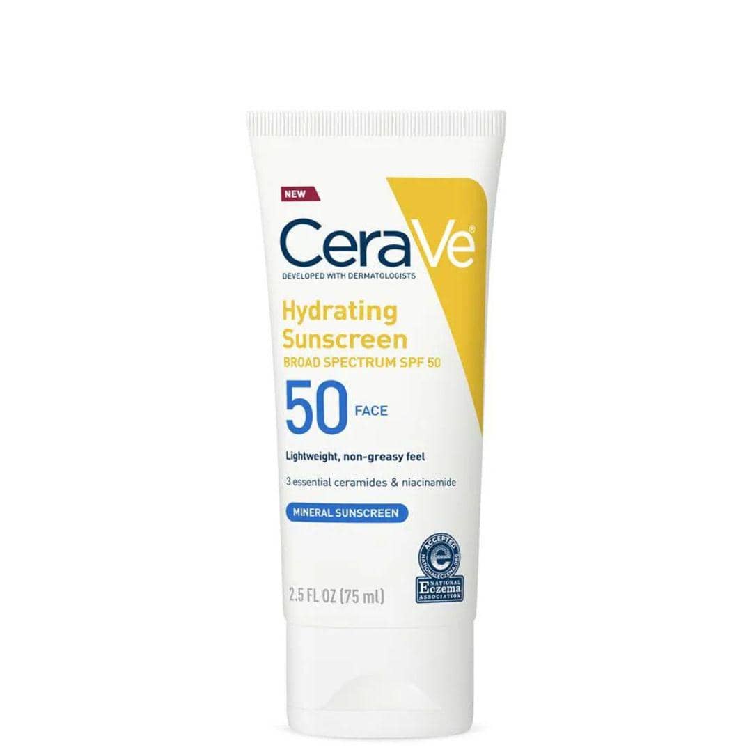 CeraVe Hydrating Mineral Sunscreen SPF 50
