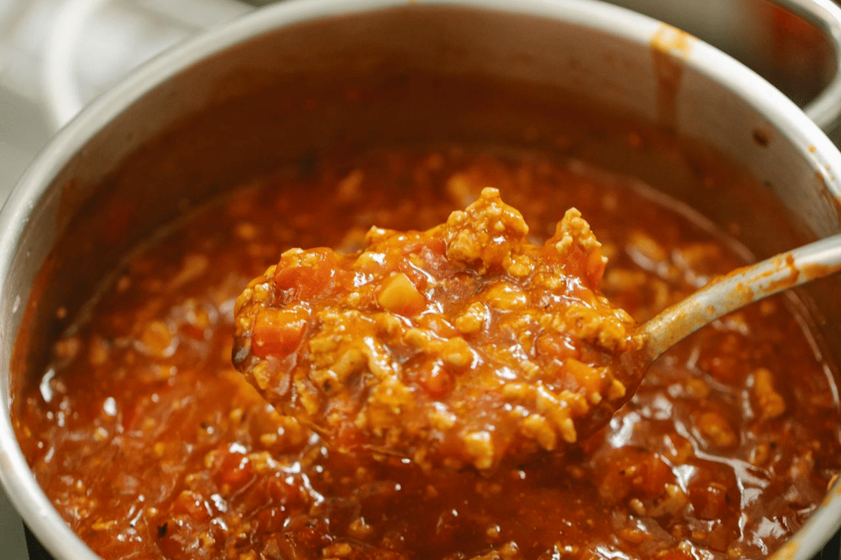 ilustrasi saus pasta