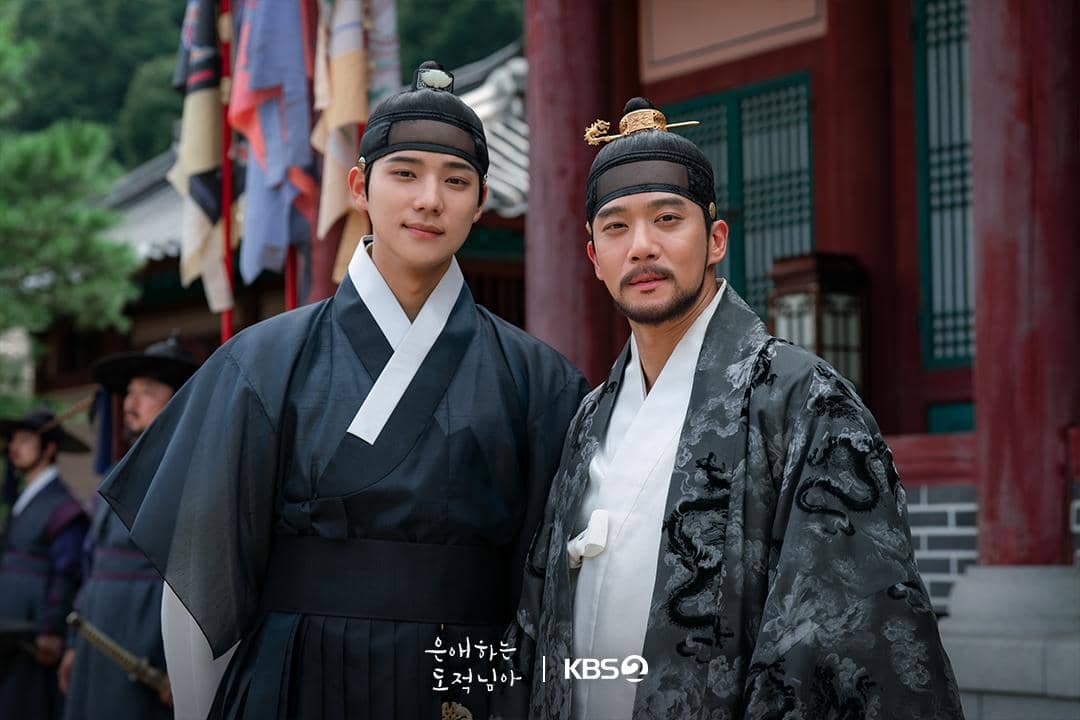 Moon Sang Min dan Ha Seok Jin di balik layar To My Beloved Thief