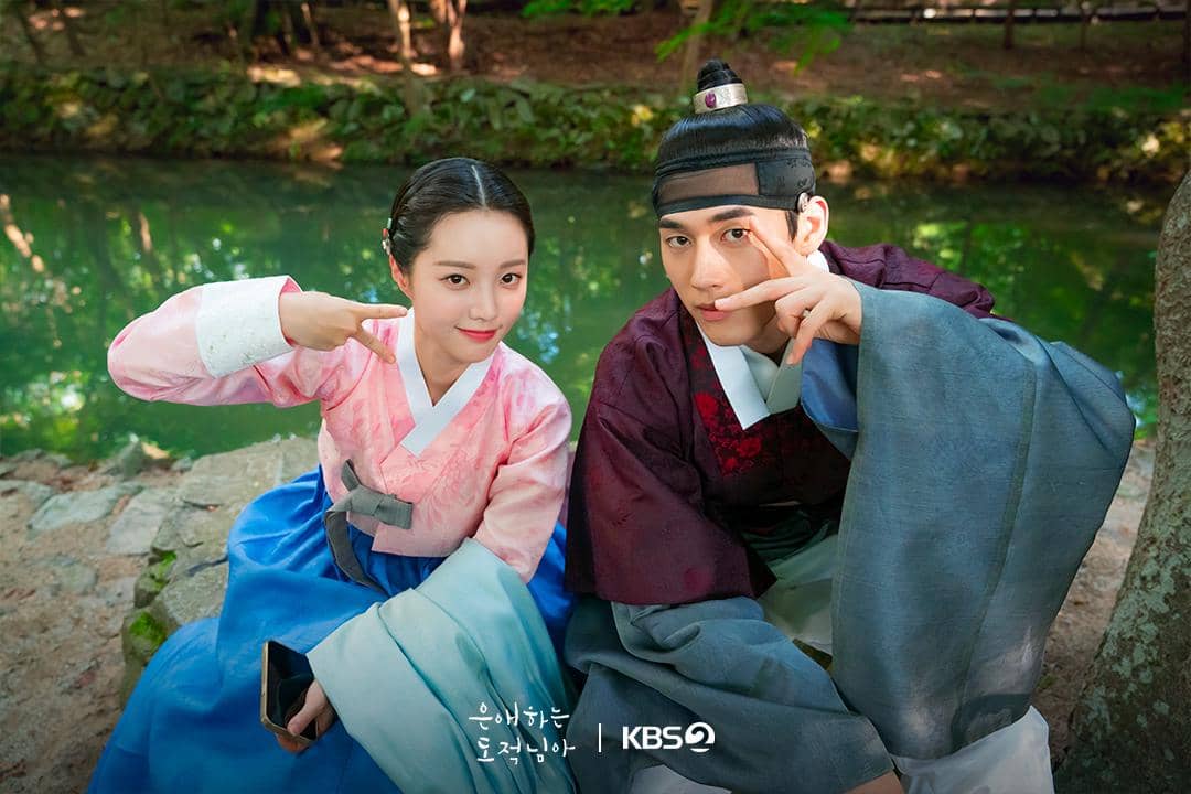 Han So Eun dan Hong Min Gi di balik layar To My Beloved Thief