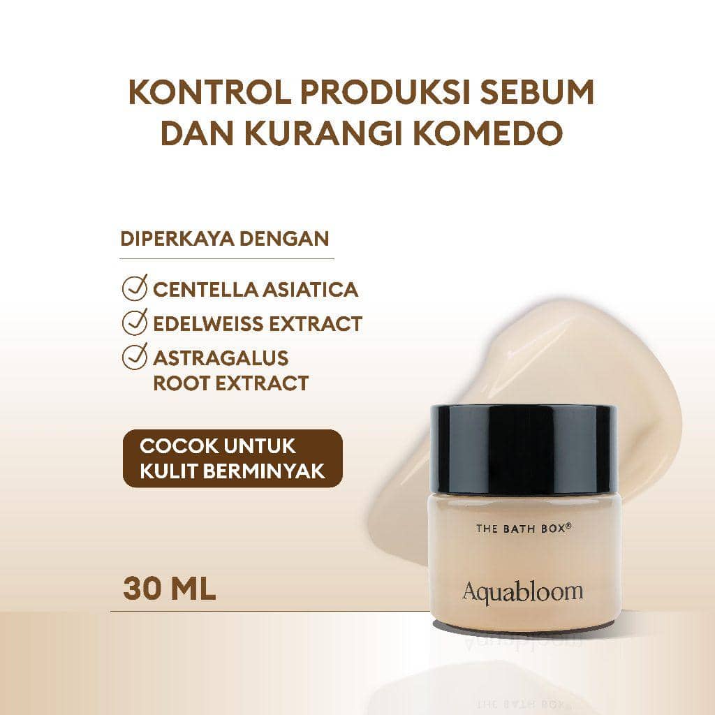 THE BATH BOX - Aquabloom Oil-Free Moisturizer