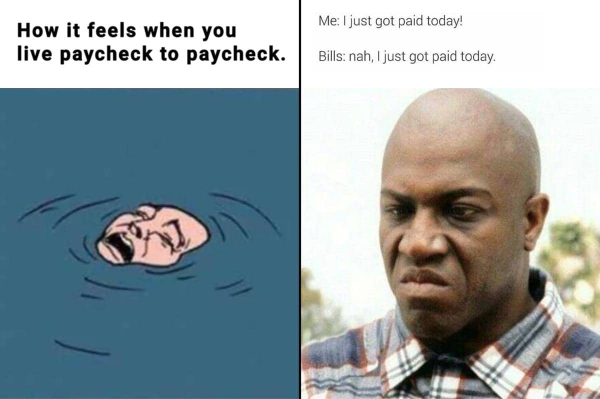 meme hidup pas-pasan