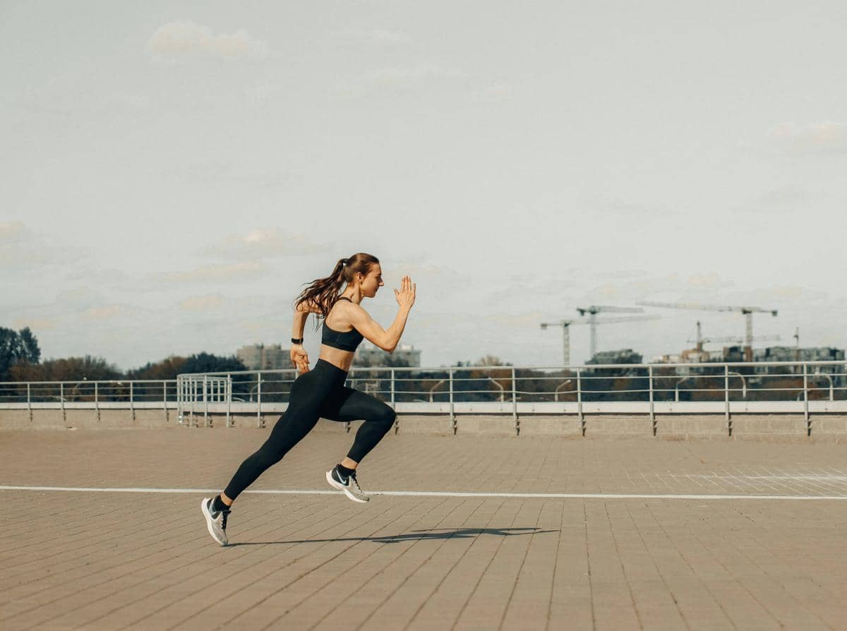 ilustrasi sprint interval 