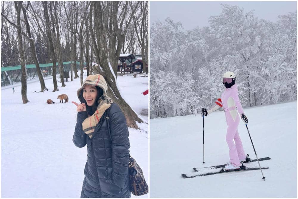 Natasha Wilona liburan ke Jepang di awal tahun 2026