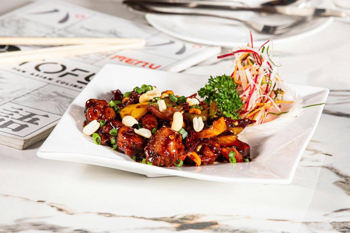 ilustrasi ayam kung pao