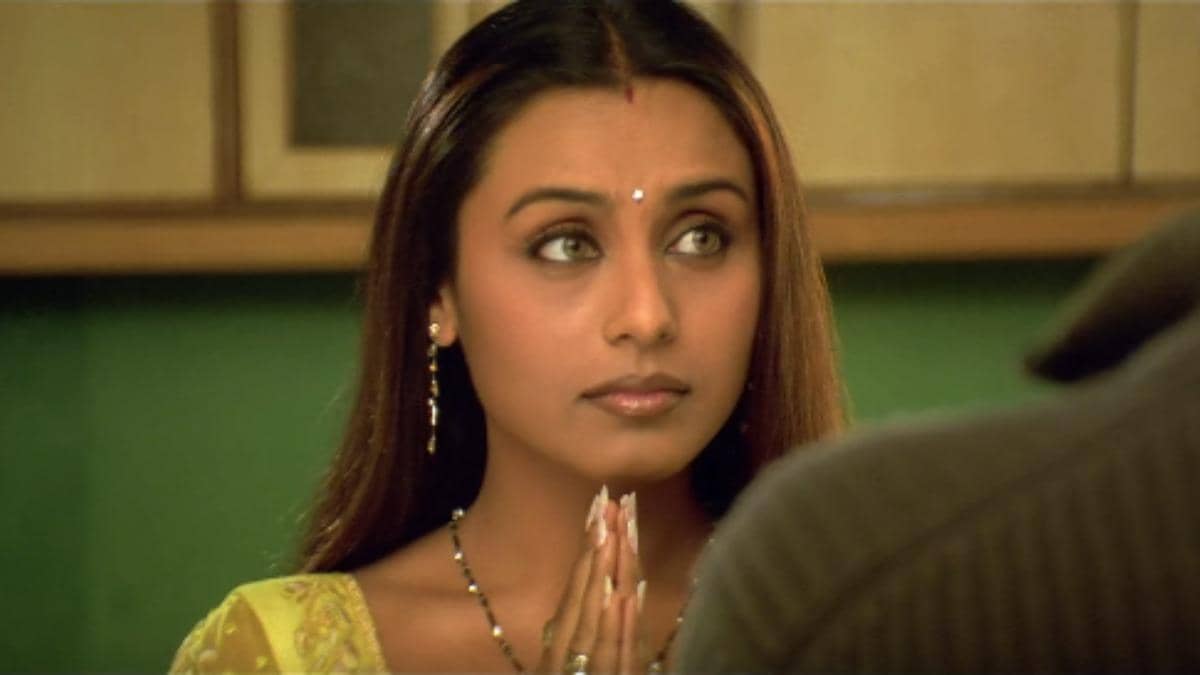 Rani Mukerji dalam film Chalte Chalte