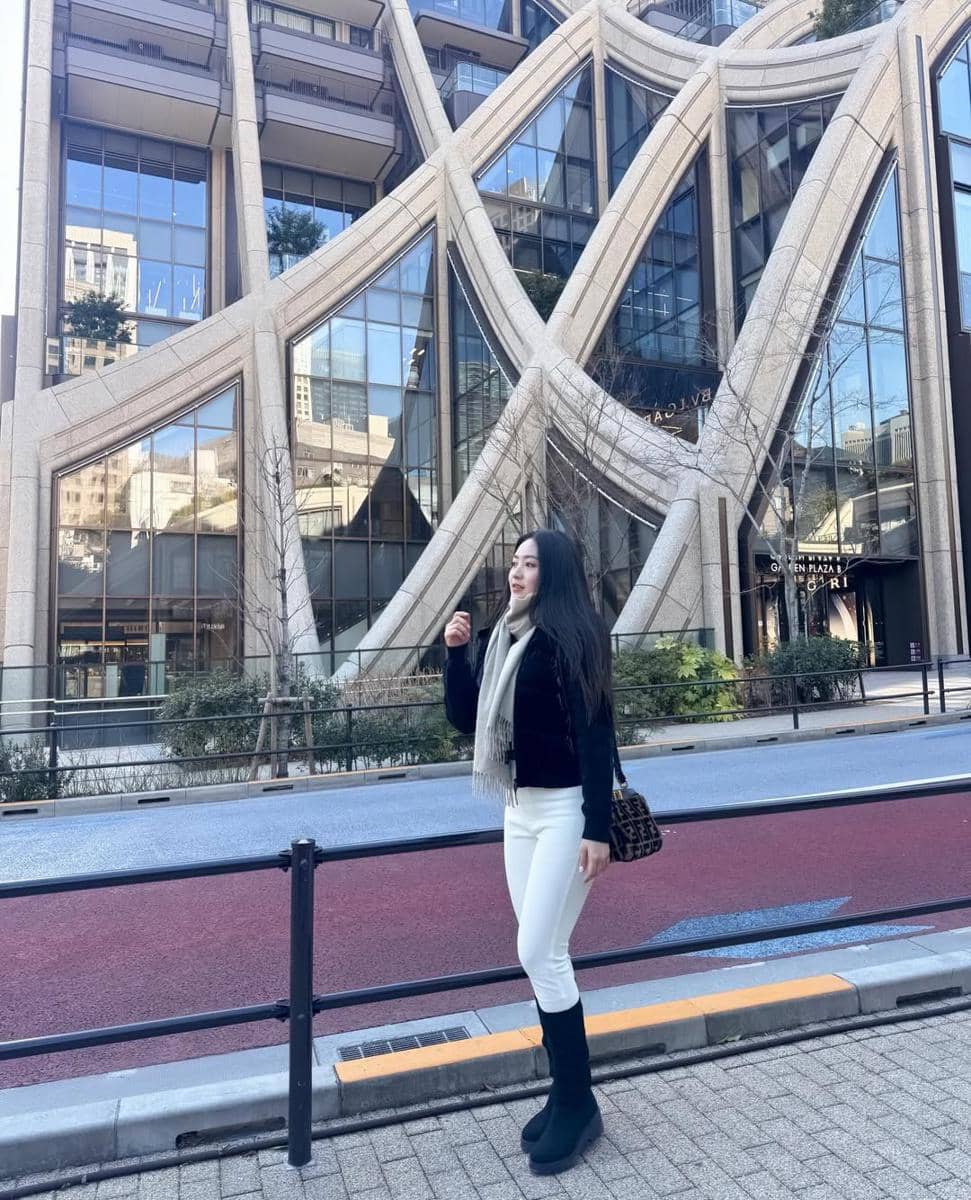 Natasha Wilona liburan ke Jepang di awal tahun 2026