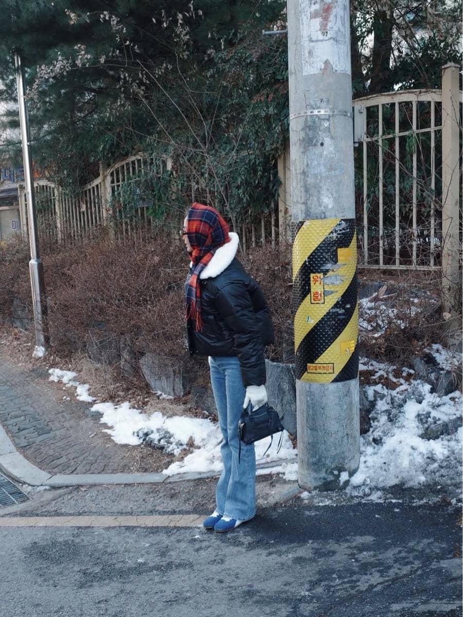 Glenca Chysara jalan-jalan di Seoul