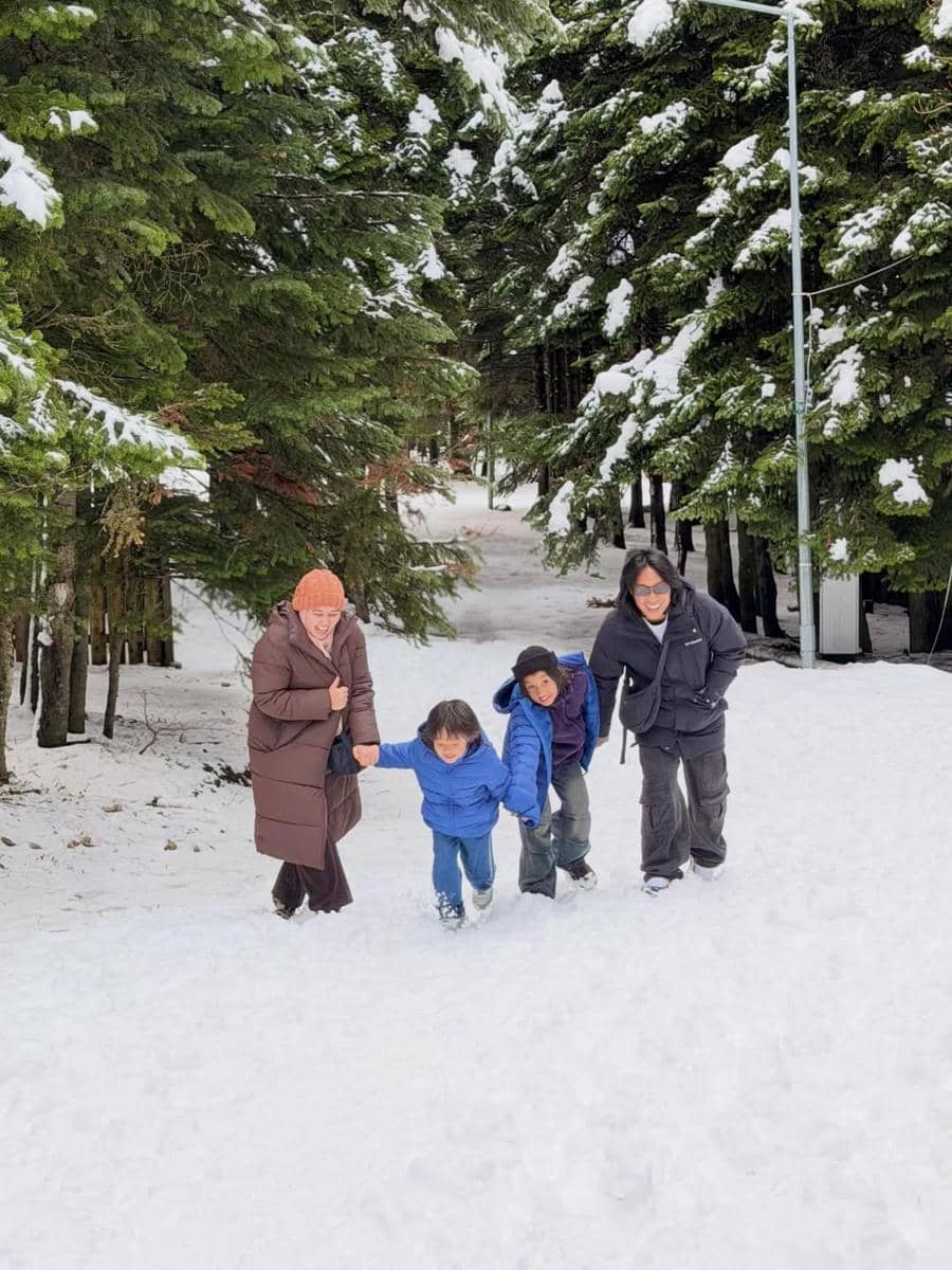 Keluarga Praz Teguh liburan ke Turki.