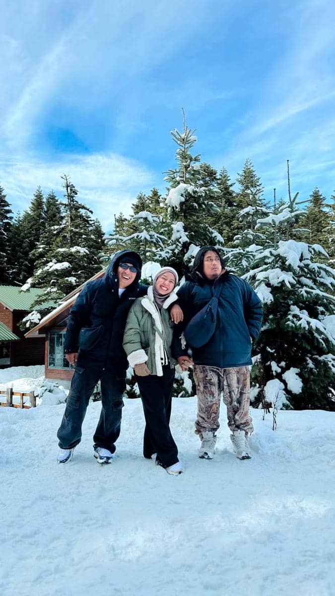 Keluarga Praz Teguh liburan ke Turki.