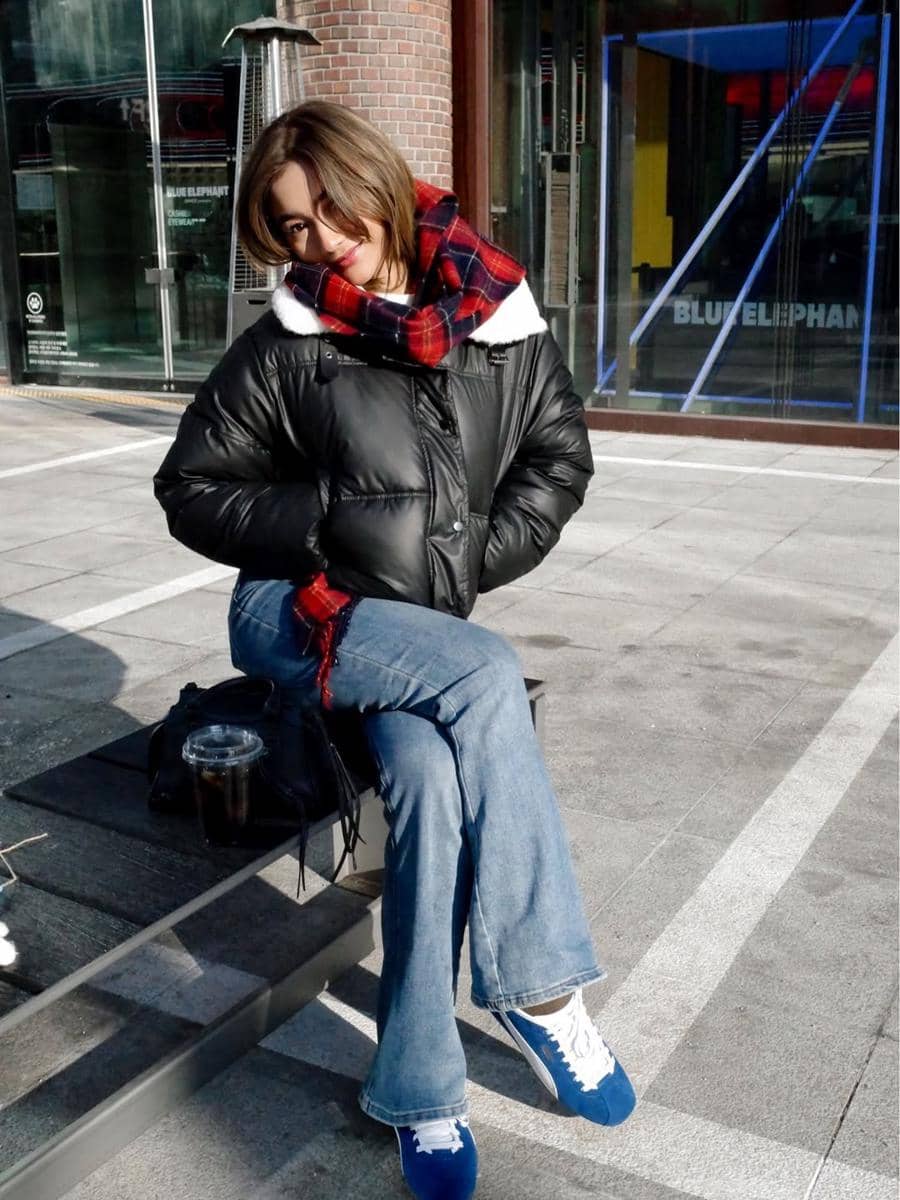 Glenca Chysara jalan-jalan di Seoul