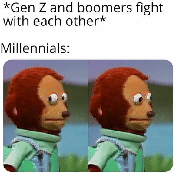 meme Gen Z vs Boomers 