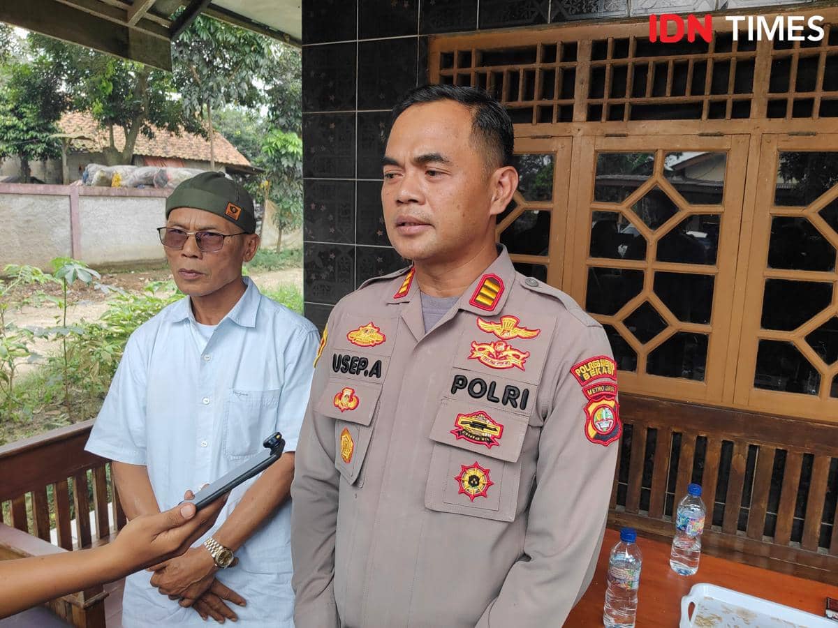 Kapolsek Setu, AKP Usep Armansyah . (IDN Times/Imam Faishal) 
