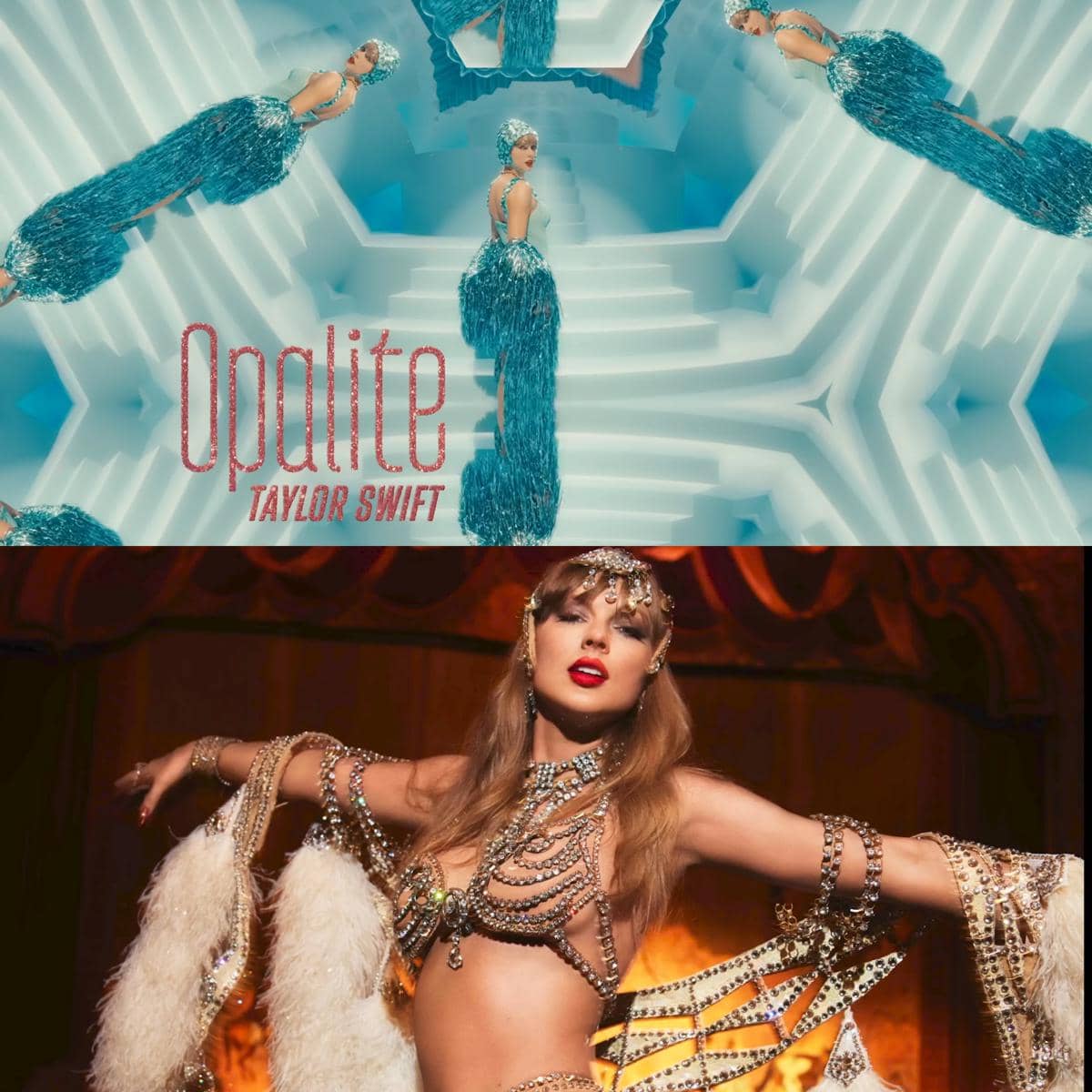 Lyric video dan Visualizer Opalite - Taylor Swift