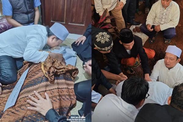 Pemakaman Ayah Apoy Wali (instagram.com/walicare)